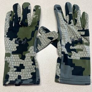 KUIU Camouflage Men's Gloves - Green and Gray